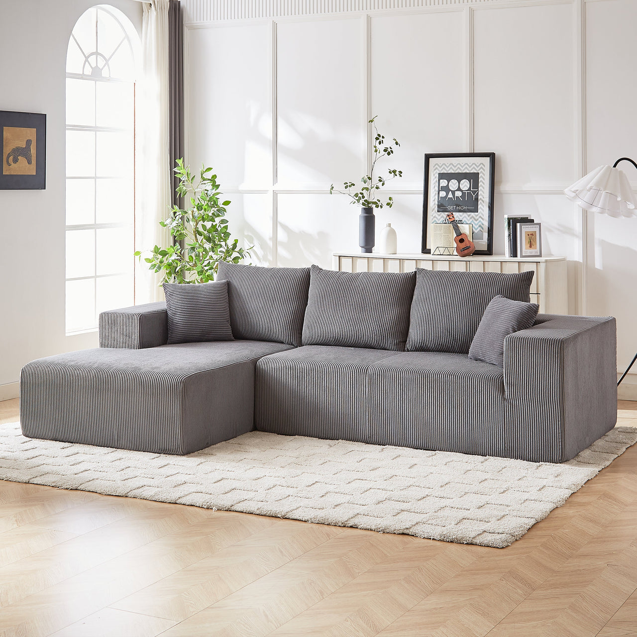 DORIAN 110" Sectional Sofa