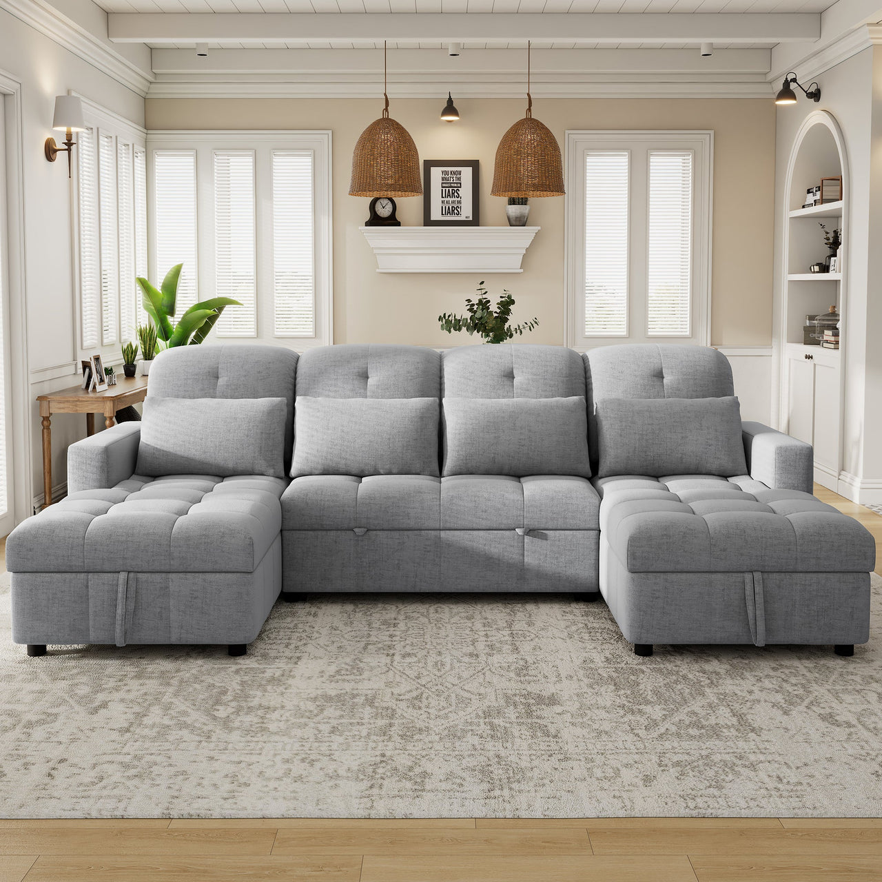 RORY 110" Sectional Sofa