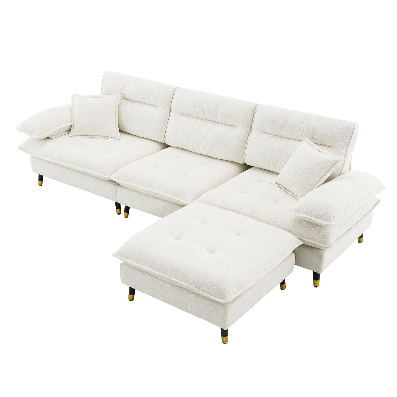 IMPLIX 106" Sectional Sofa