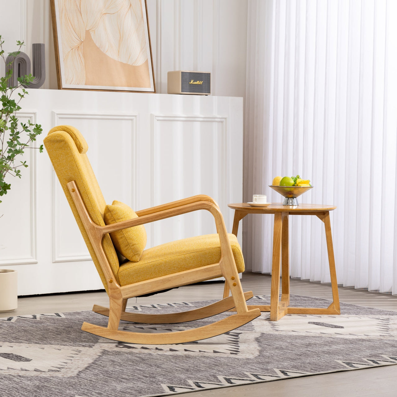 TREZYLONIX 32" Rocking Chair