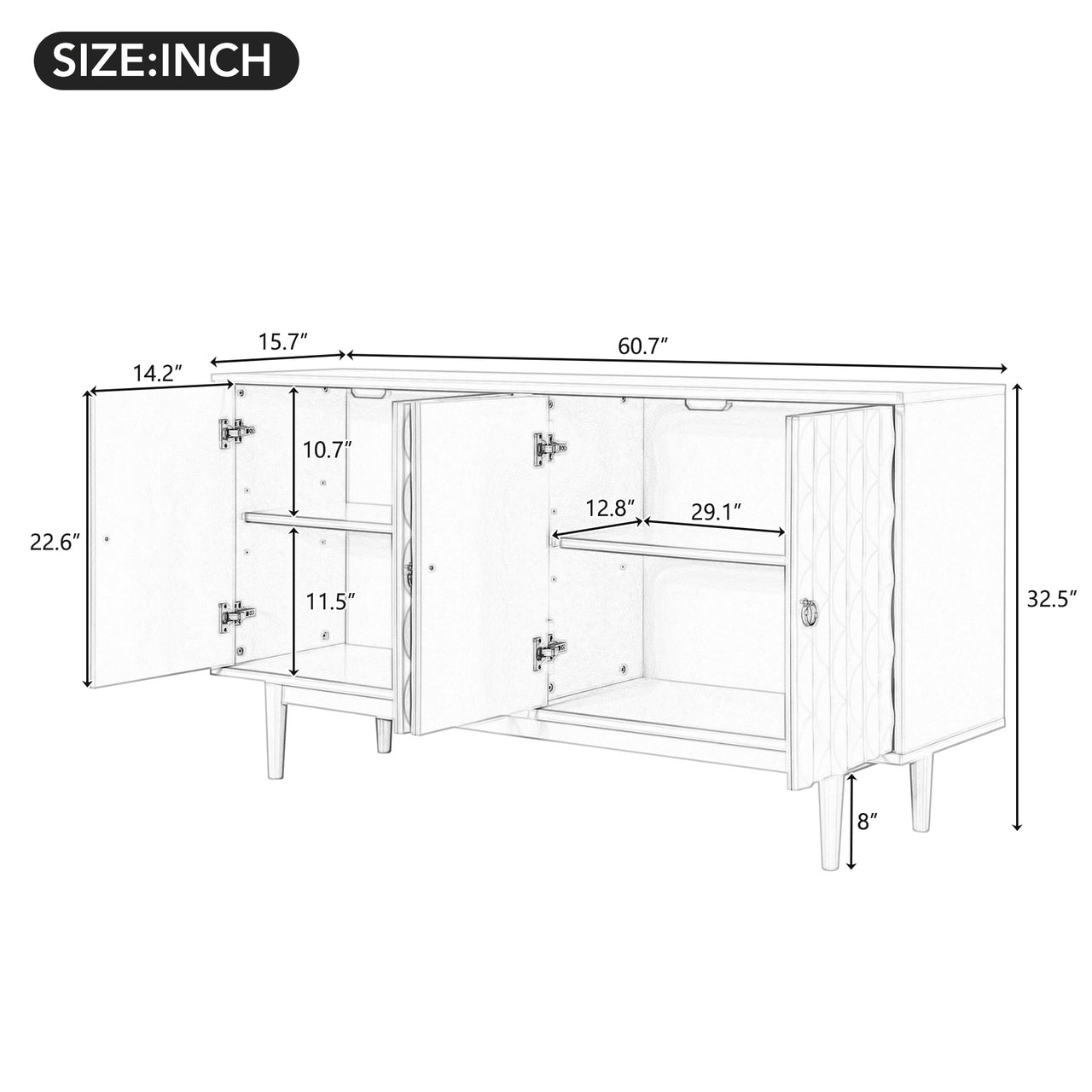 CASCADE Sideboard