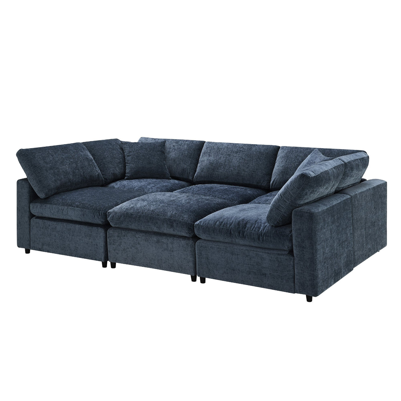 DEVROX 130" Sectional Sofa