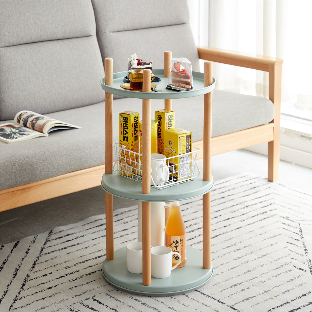 XERLON 3-Tier Storage Shelf