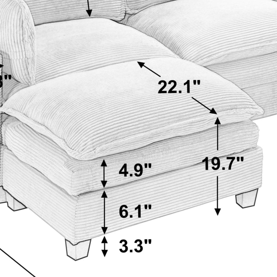 XOLTREX Ottoman