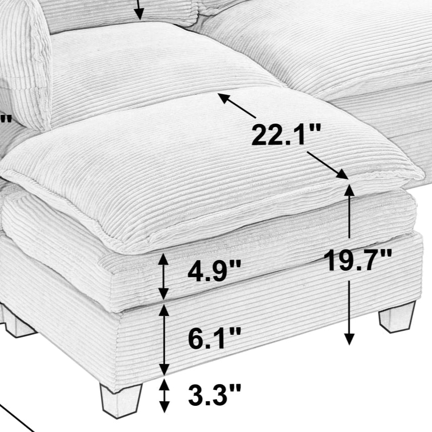 XOLTREX Ottoman