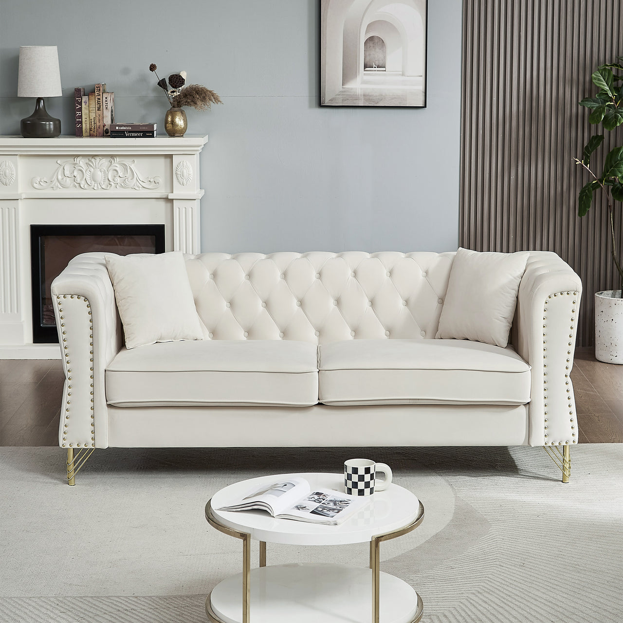 DAPHNE Chesterfield Sofa Set