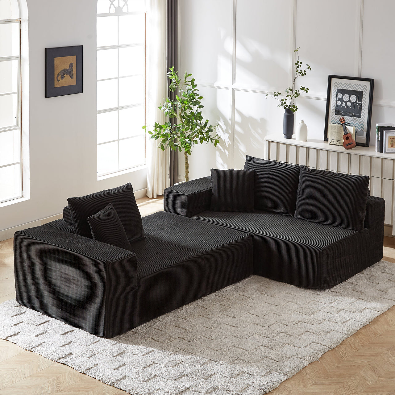 DORIAN 110" Sectional Sofa