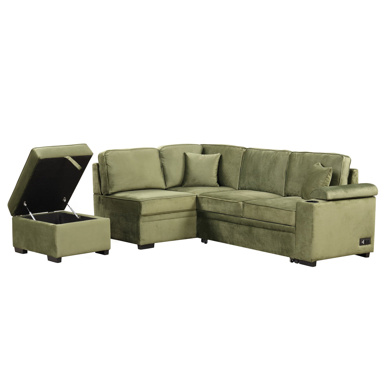 CYNTRA 85" Sectional Sofa