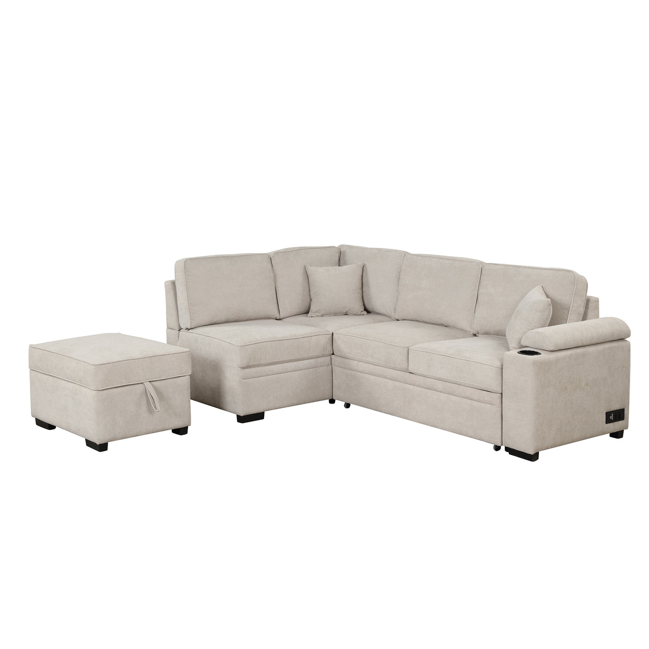 CYNTRA 85" Sectional Sofa