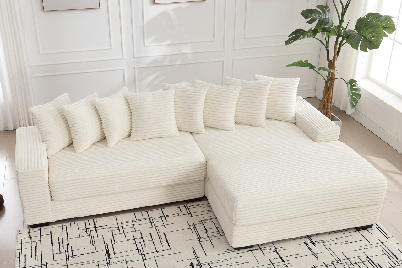 HESTIA 111" Sectional Sofa