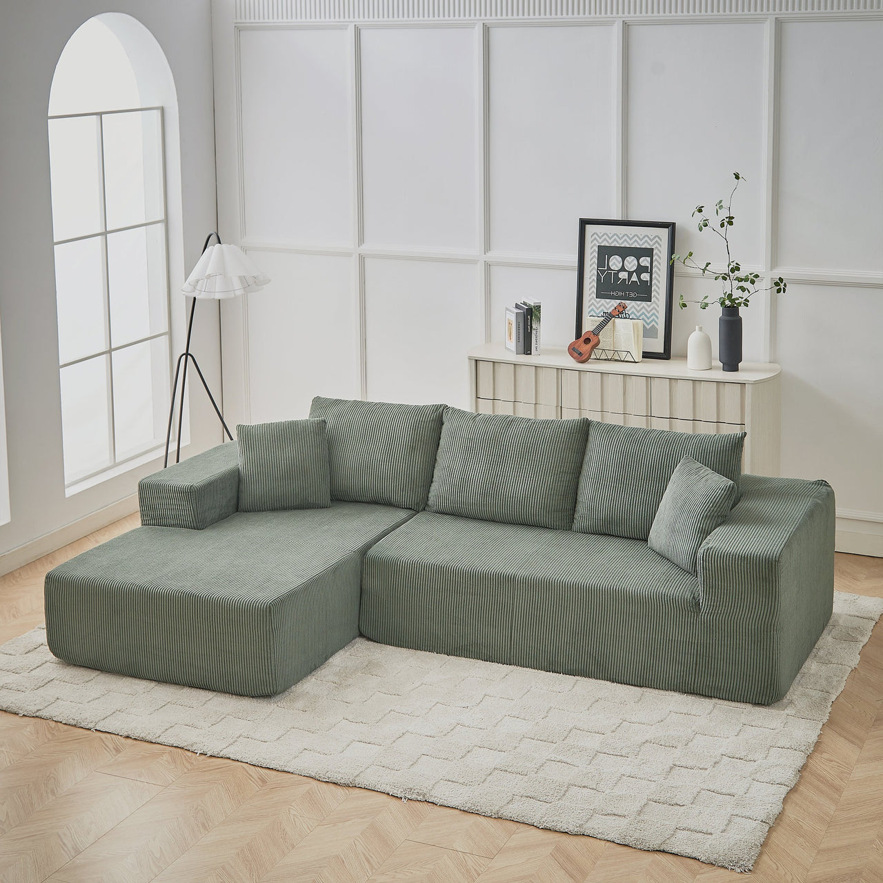 DORIAN 110" Sectional Sofa