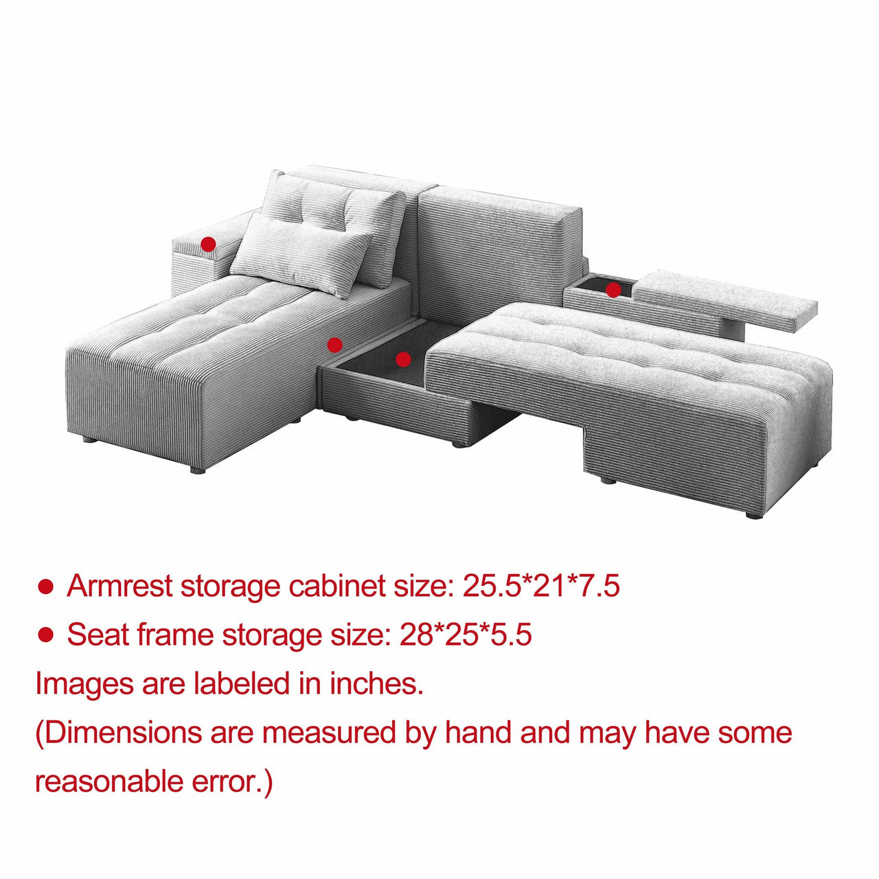 ZINNIA Convertible 3 in 1 Sleeper Sofa