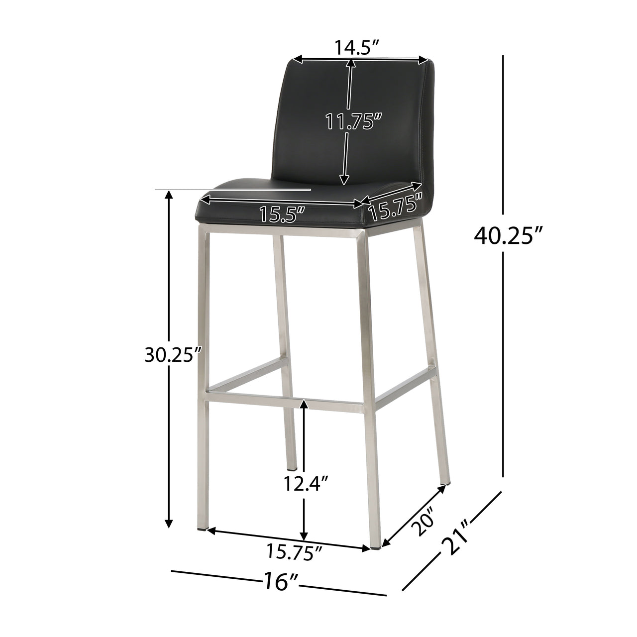 XOLVAN 16" Barstool