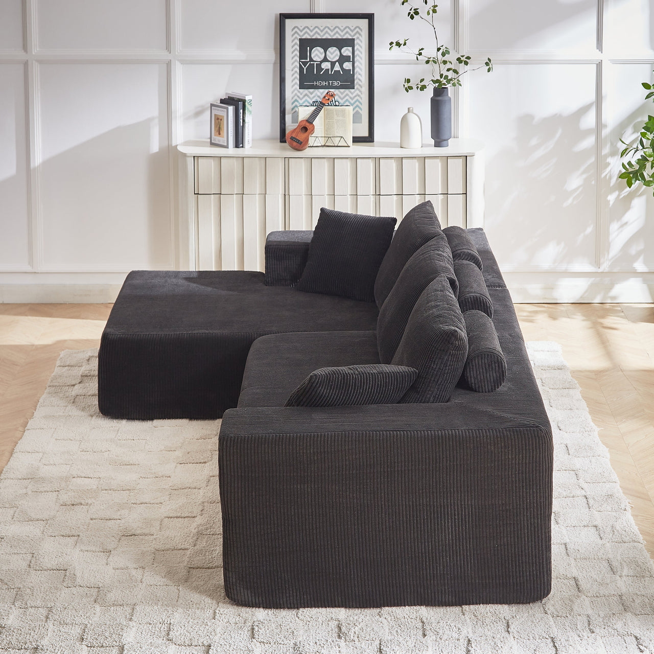 DORIAN 110" Sectional Sofa