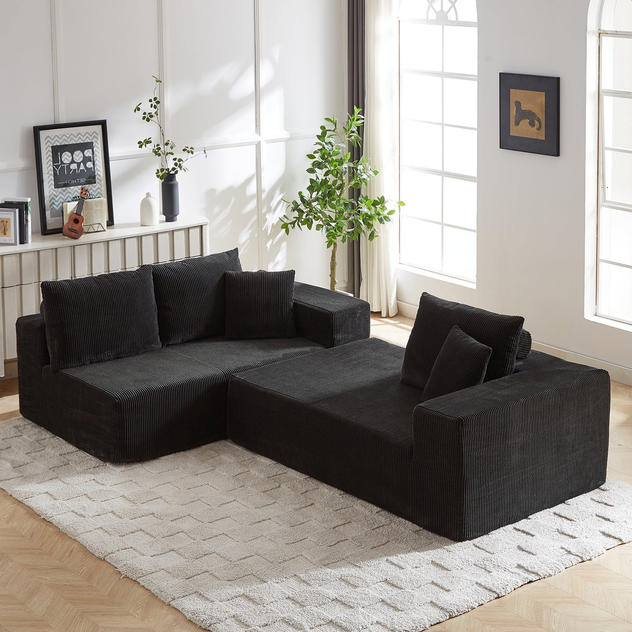 DORIAN 110" Sectional Sofa