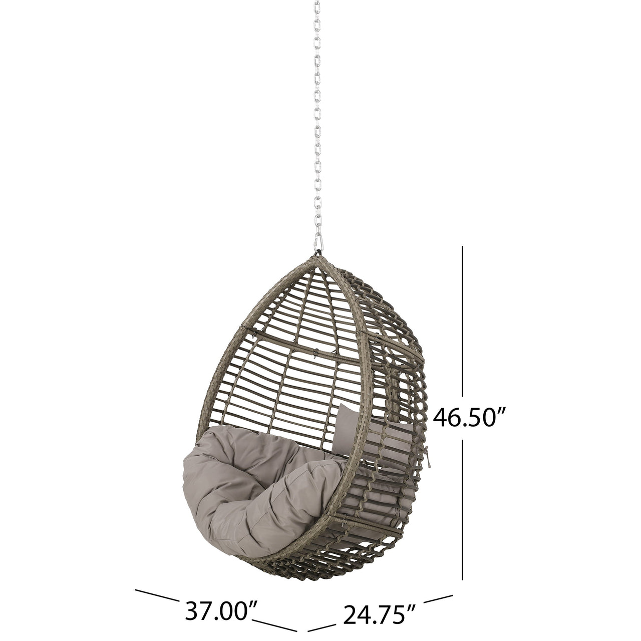 FOLTREX 37" Hanging Chair