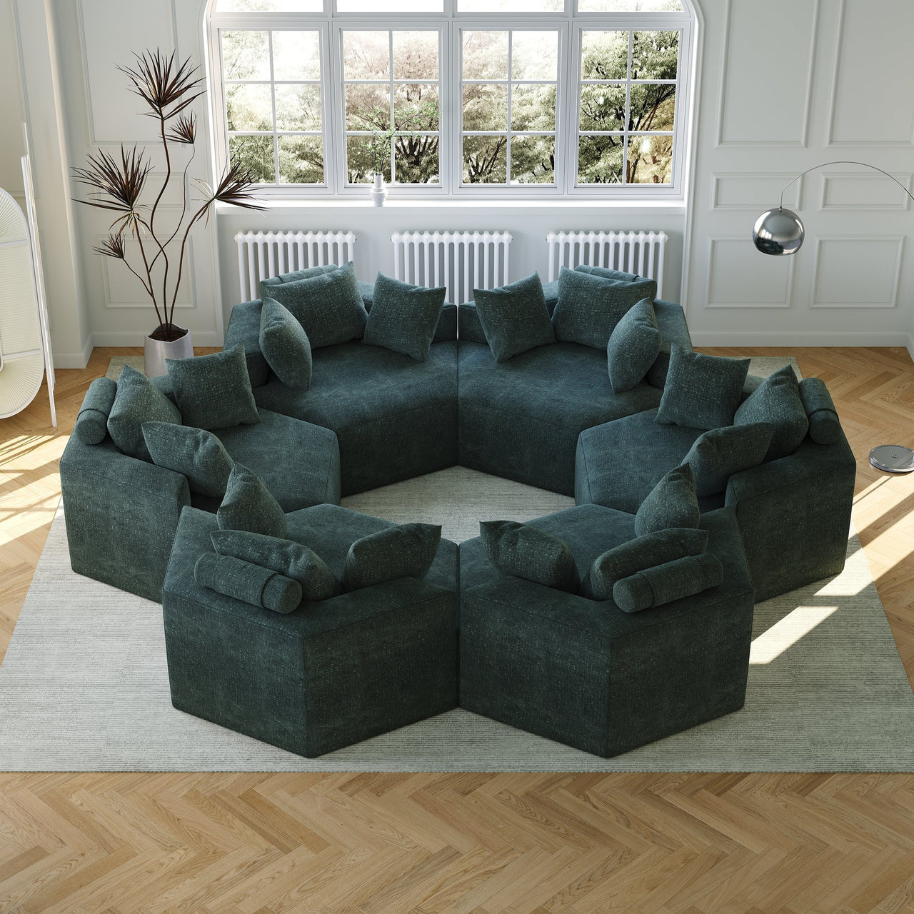 HEXA 54" Sofa