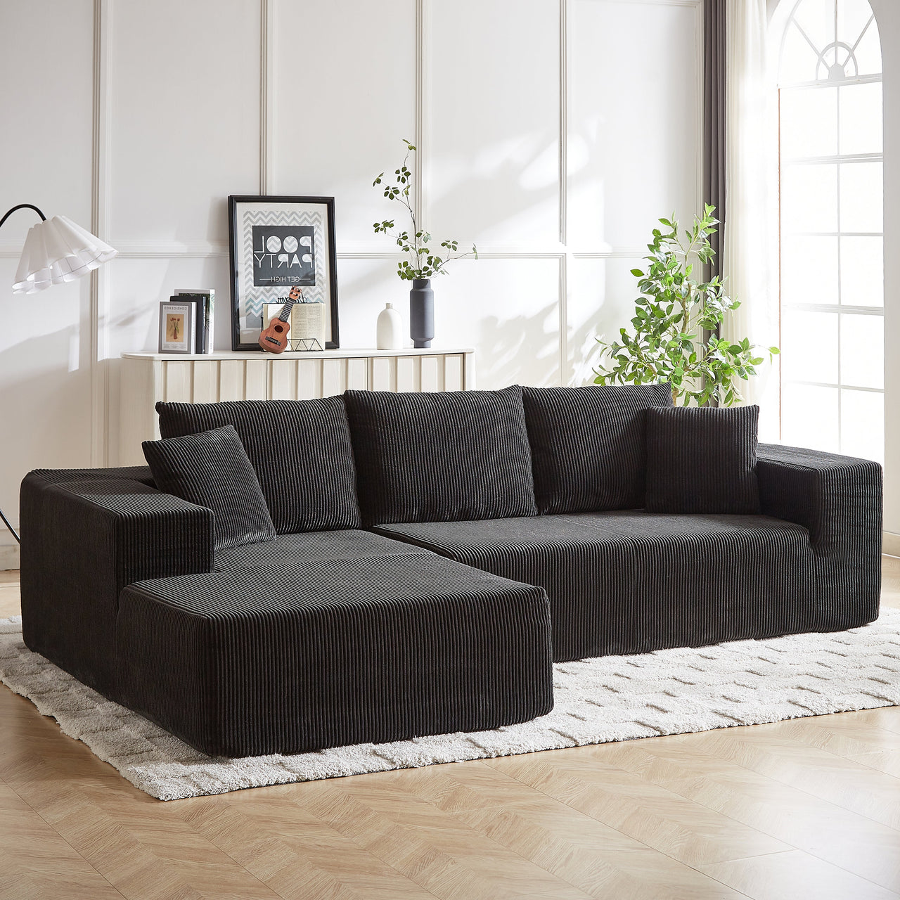 DORIAN 110" Sectional Sofa