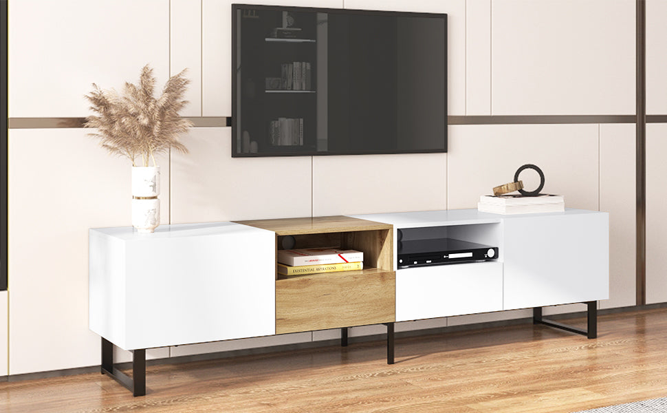 PYXIS 2-Cabinets 75" TV Stand