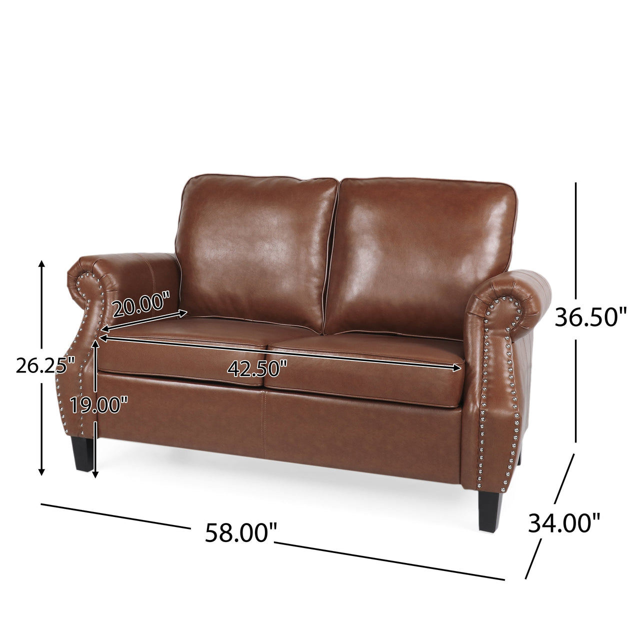 XOLVORA 59" Loveseat