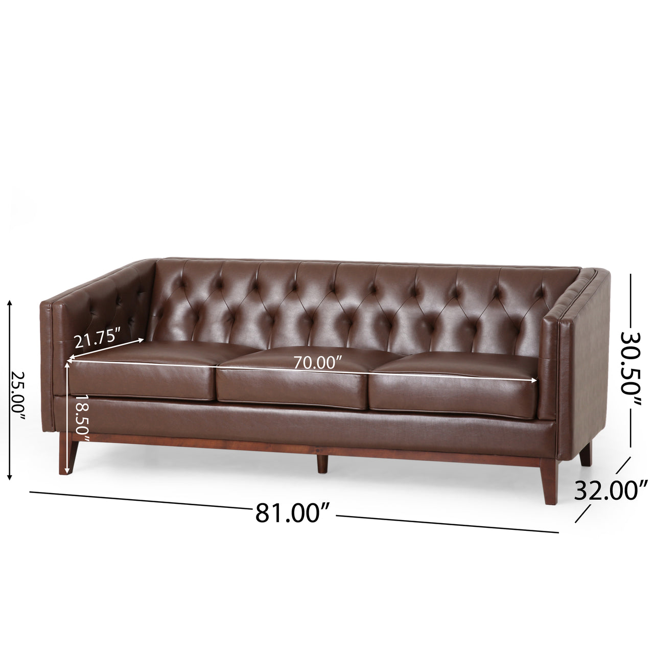 EMBER 81" Tufted Sofa