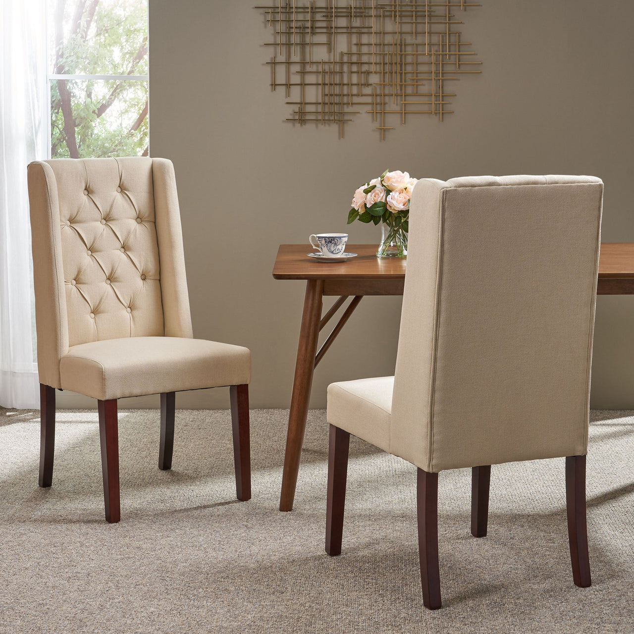 QUORIX 21" Dining Chair Set