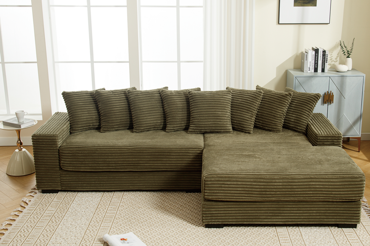 HESTIA 111" Sectional Sofa