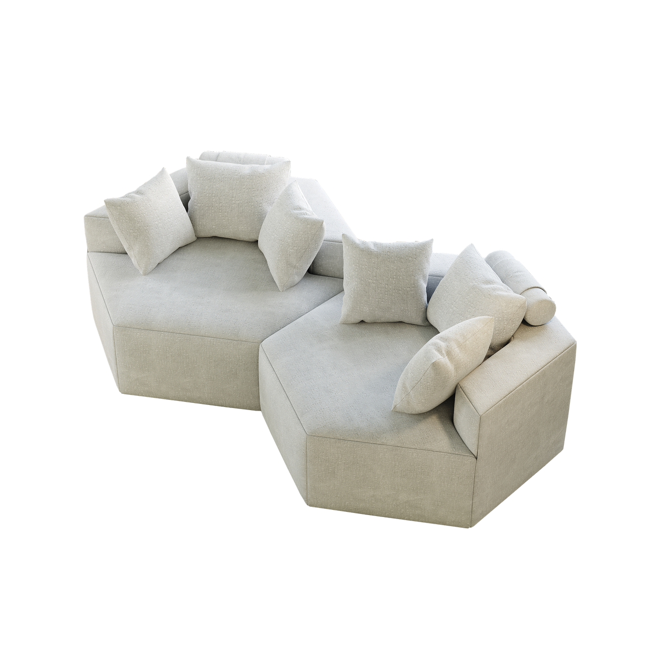 HEXA 54" Sofa