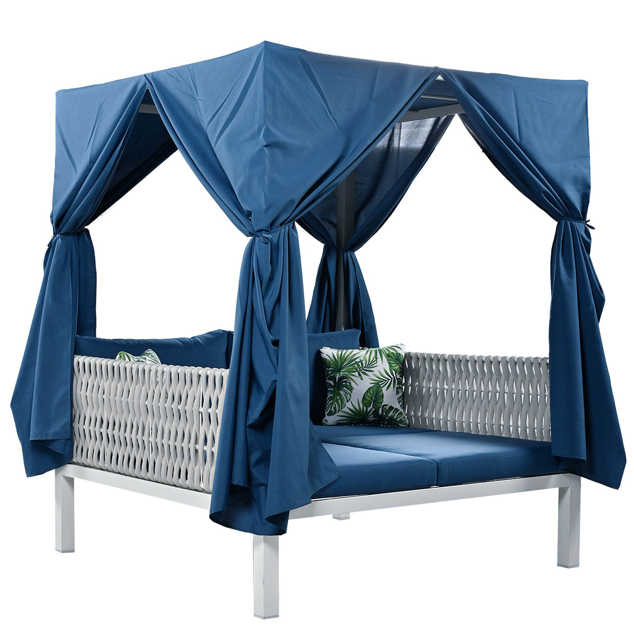 TREXOR 57" Sunbed with Curtains