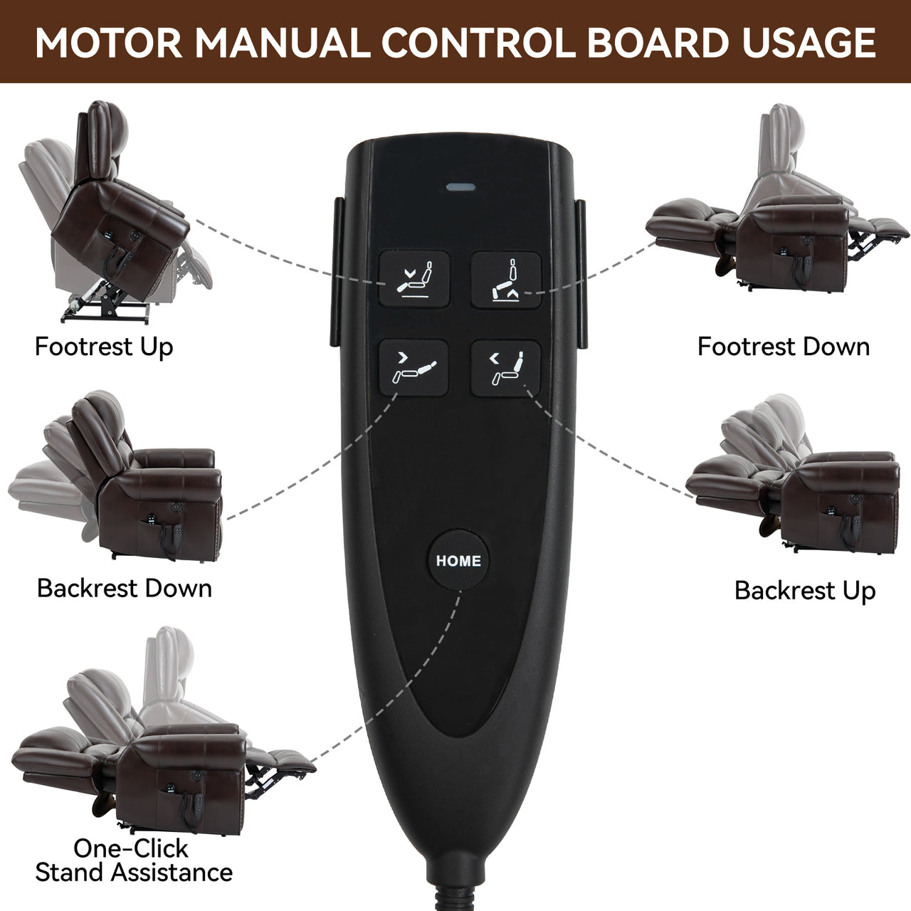 COZYLift Recliner with Heat Massage - 8300 XL