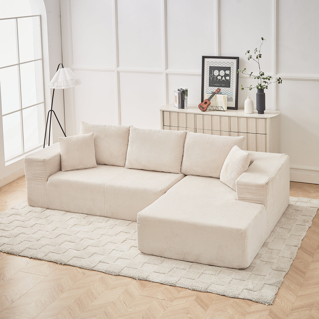 DORIAN 110" Sectional Sofa