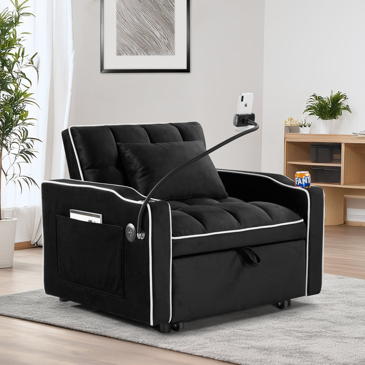 QYLVONTRIX 36" Sofa Bed