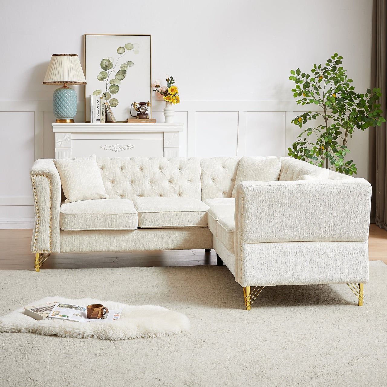 DAPHNE 81" Corner Sofa