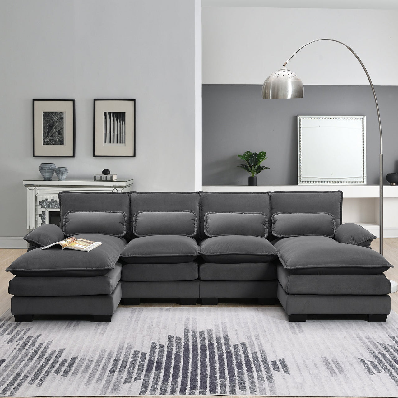 MYRIXA 110" Sectional Sofa