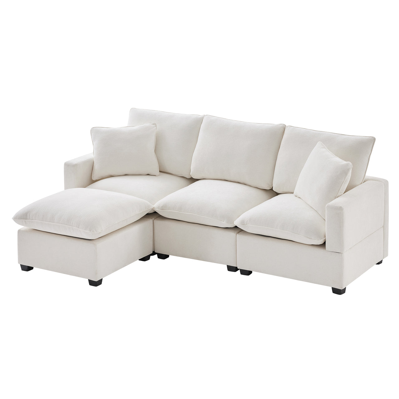 CALLISTO Modular 3 Pieces w/ Ottoman