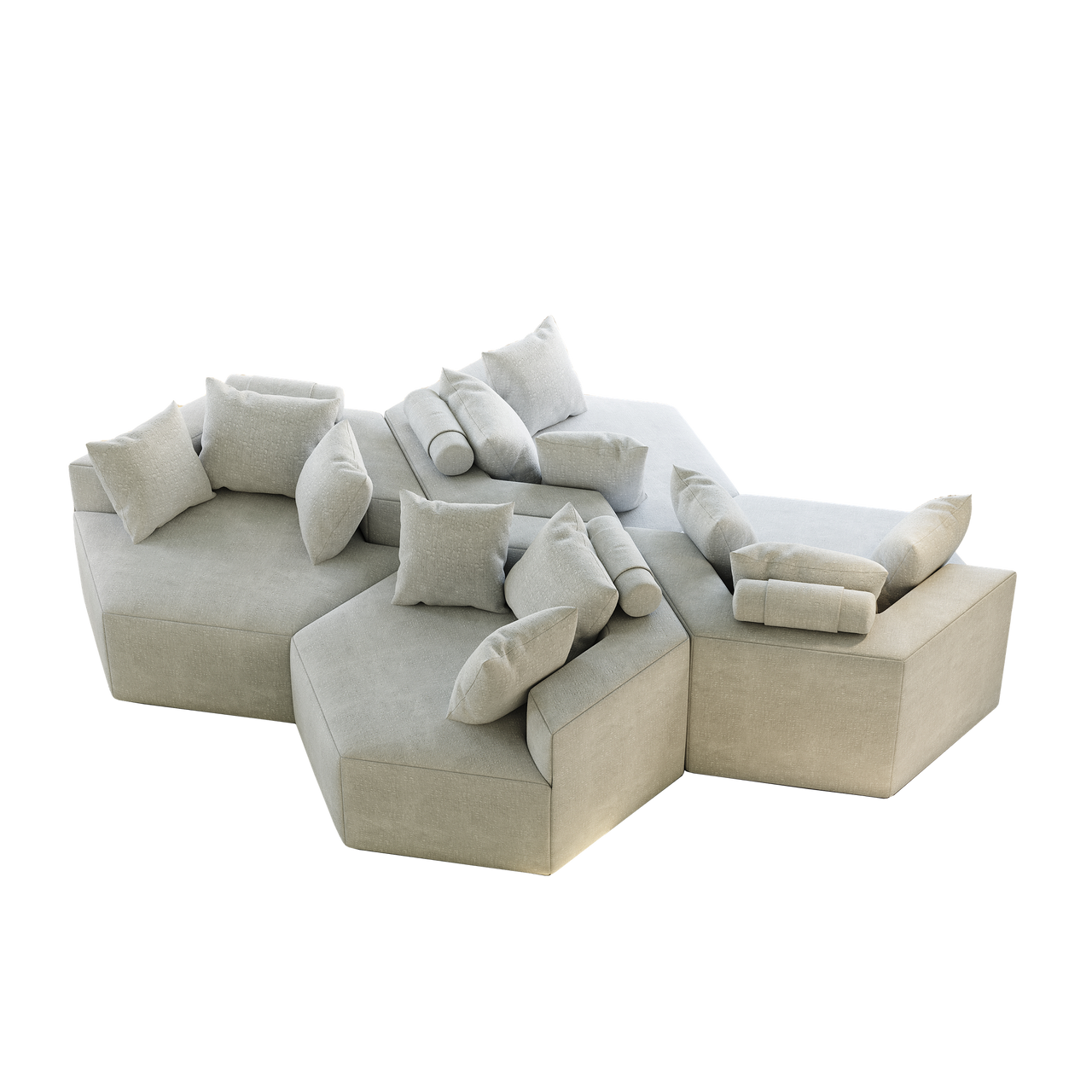 HEXA 54" Sofa