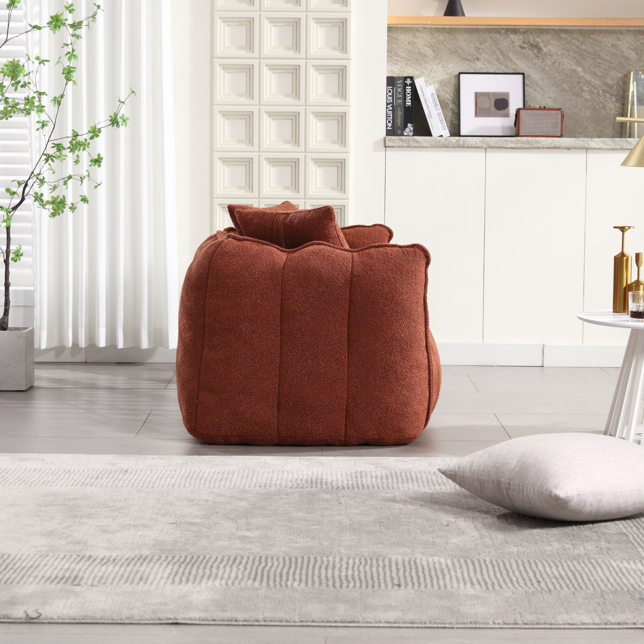 ALINA 66" Bean Bag Loveseat