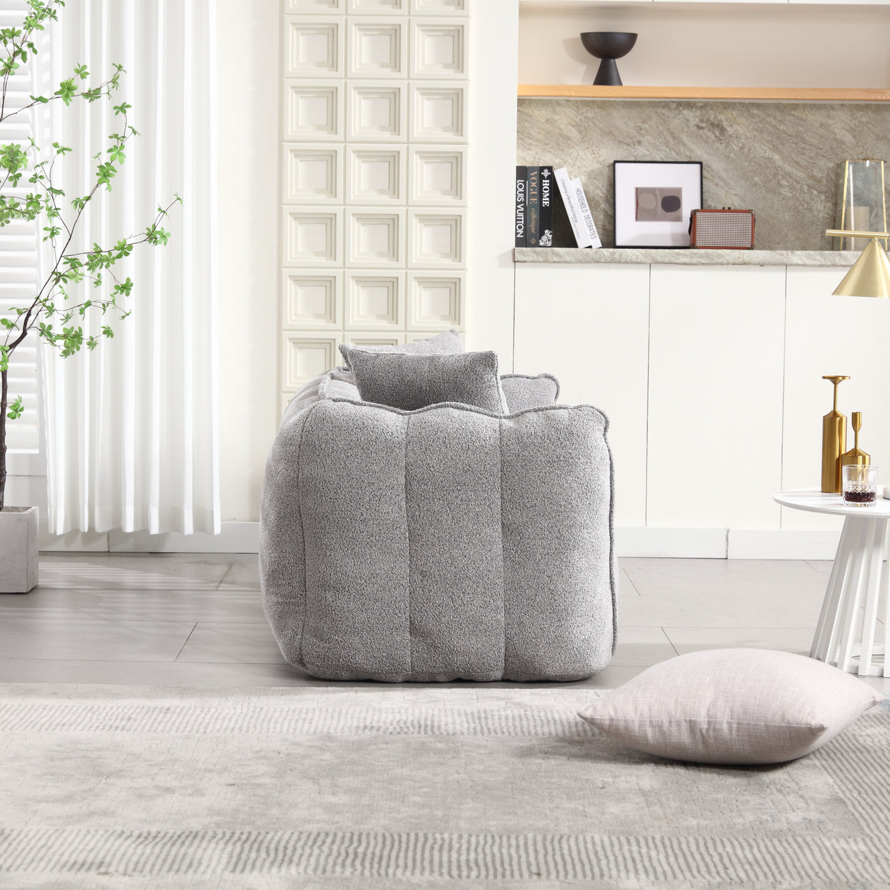 ALINA 66" Bean Bag Loveseat