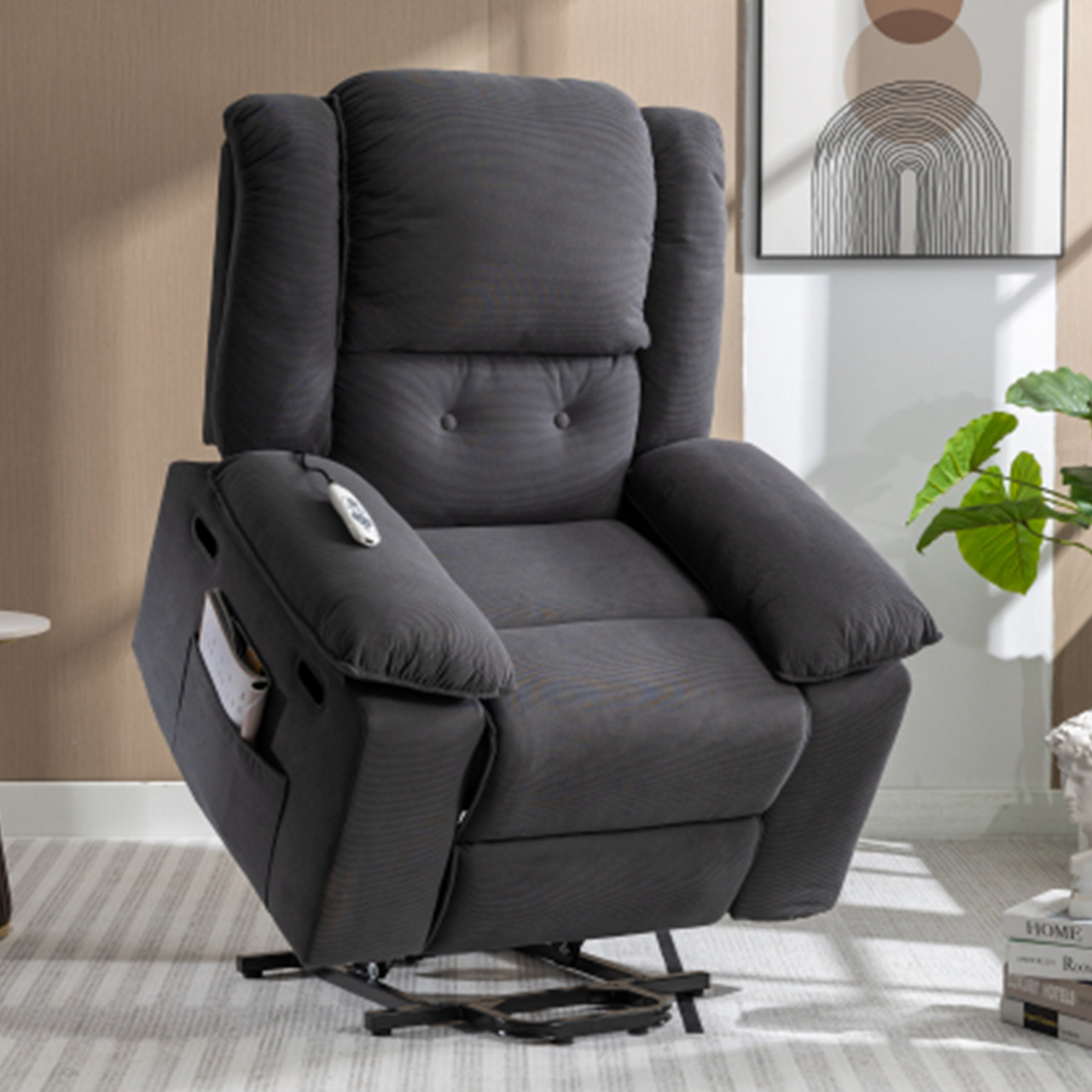 MAVITRA 34" Recliner Chair with Heat Massage