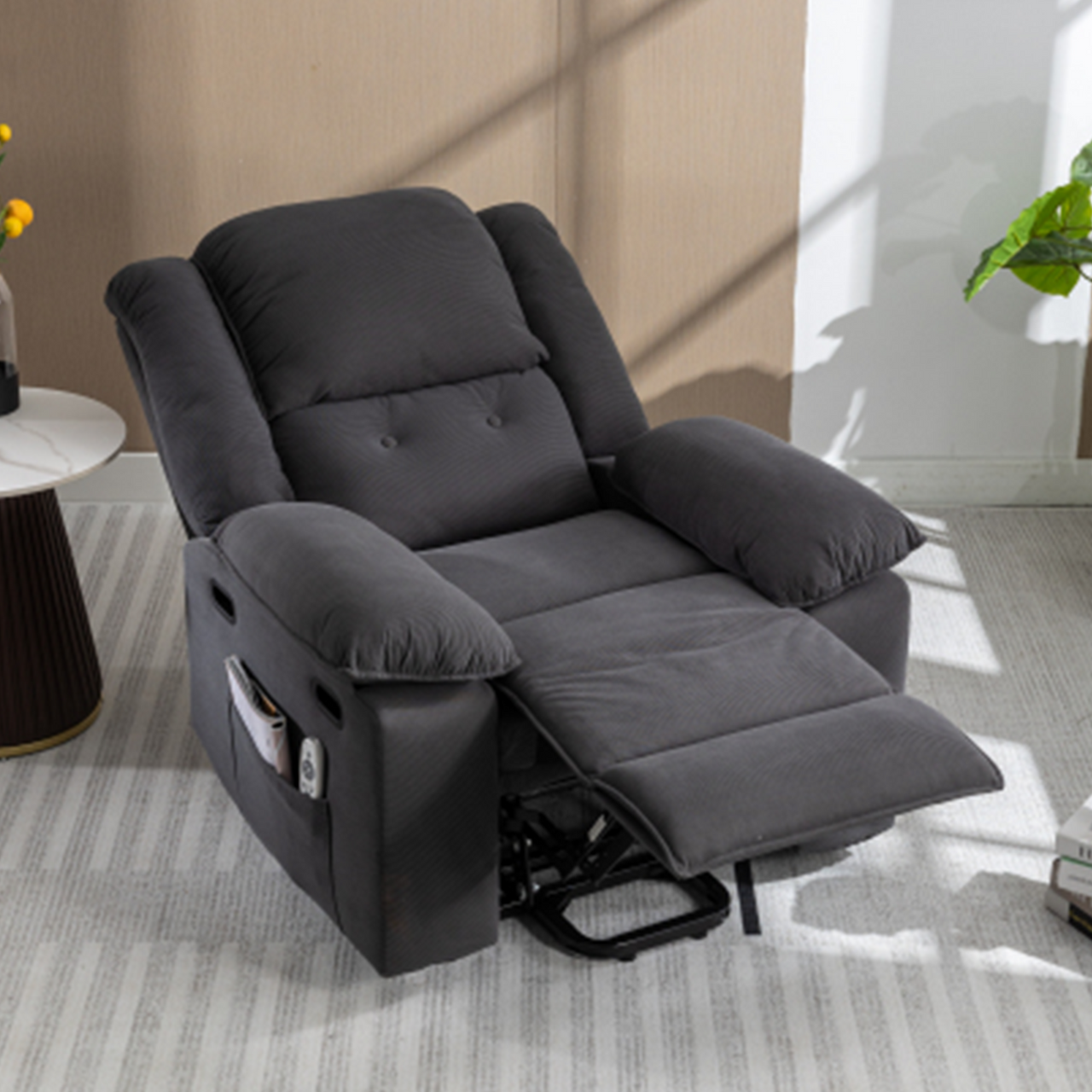 MAVITRA 34" Recliner Chair with Heat Massage