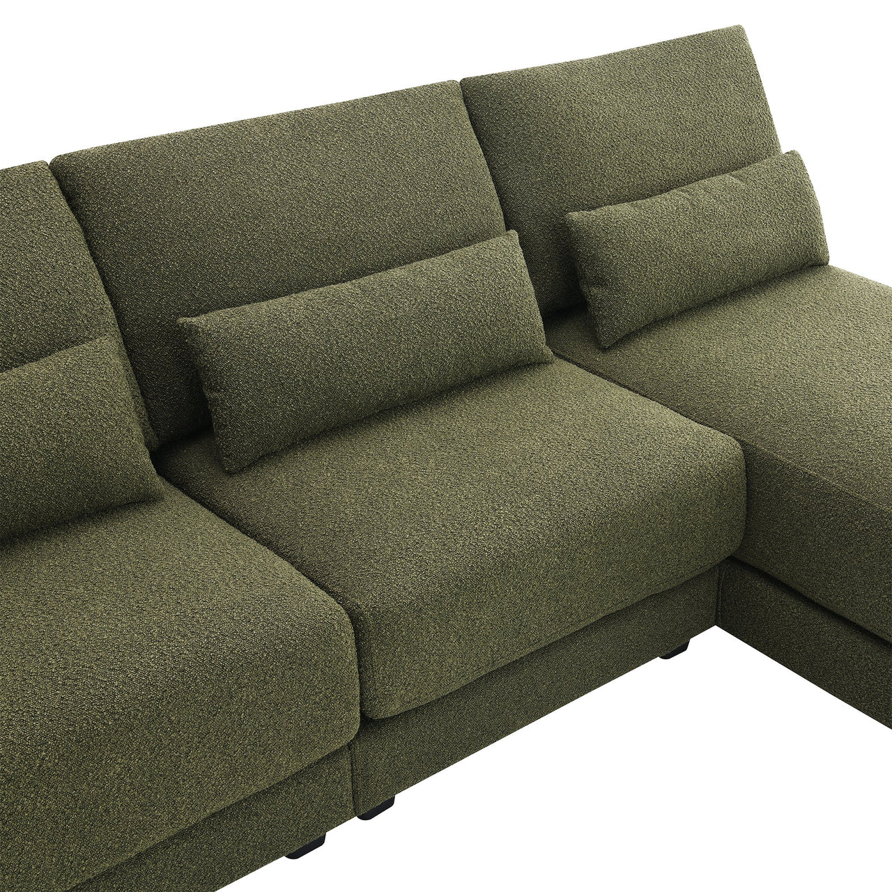 PAVEXA 120" Sectional Sofa