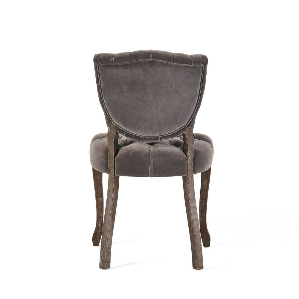 KYROVEXTA 21" Tufted Chair 2 Pcs