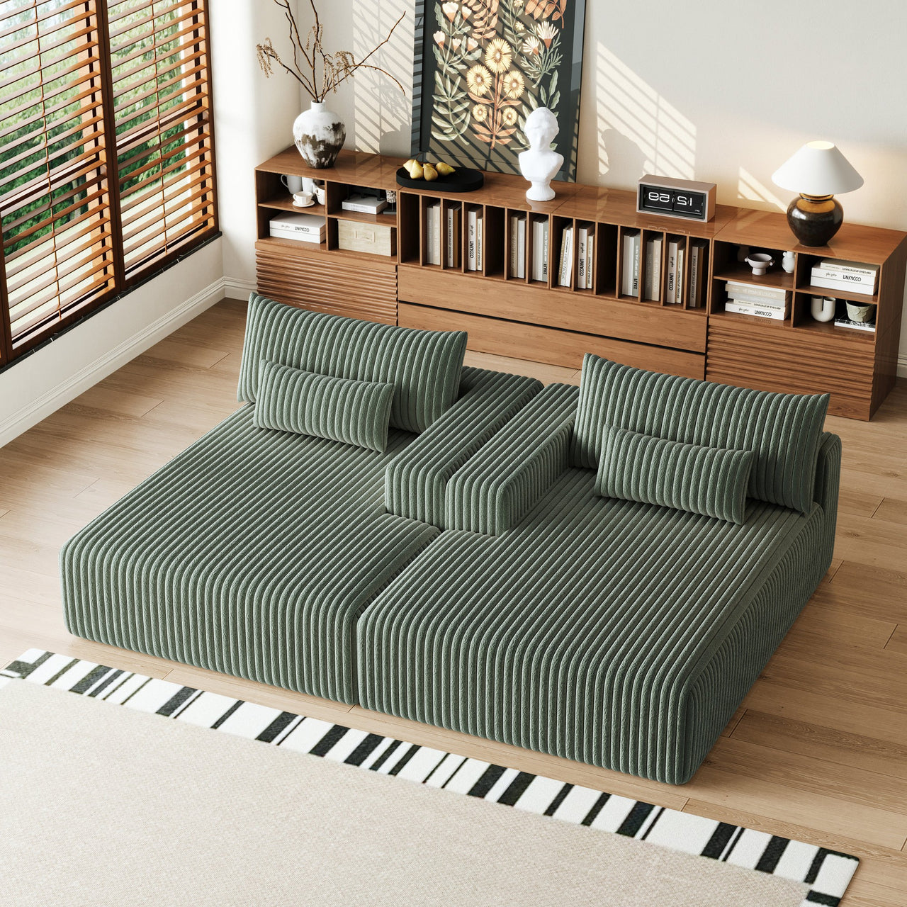 OPHELIA 102" Oversized Sofa