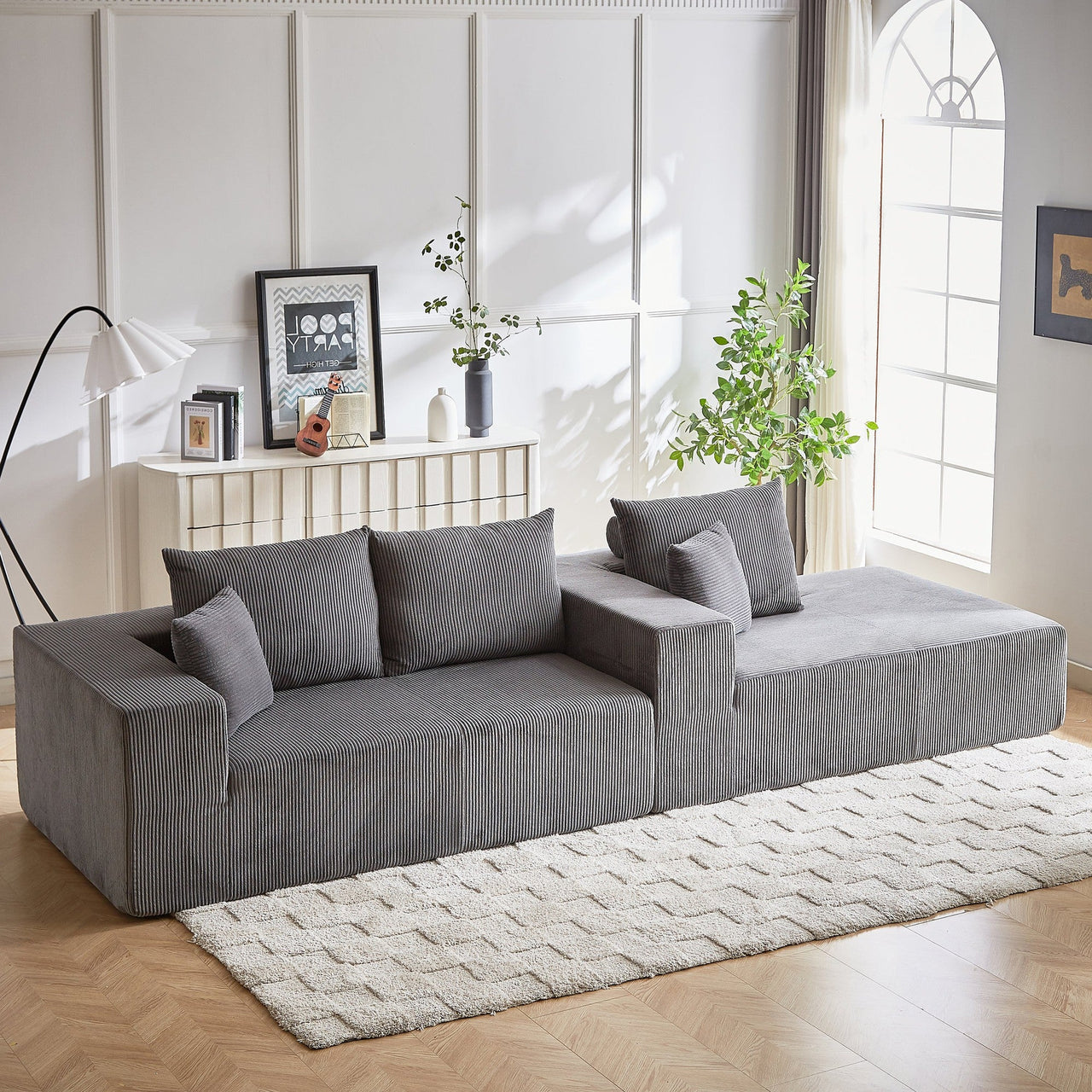 DORIAN 110" Sectional Sofa