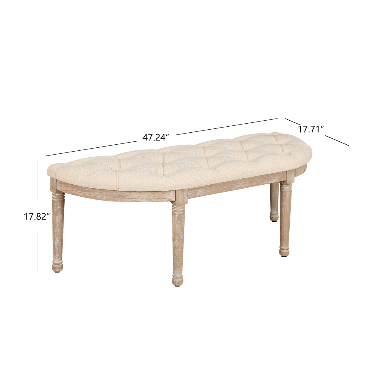 FALVIX 48" Entryway Bench