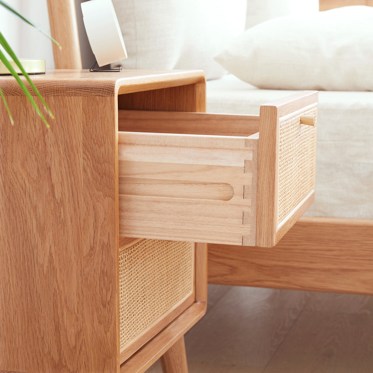 EQUINOX Wood Nightstand