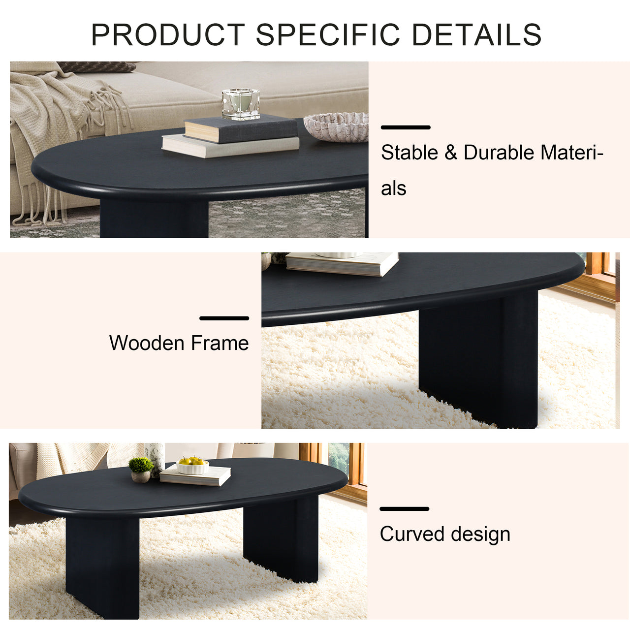 TALVOR 51" Coffee Table