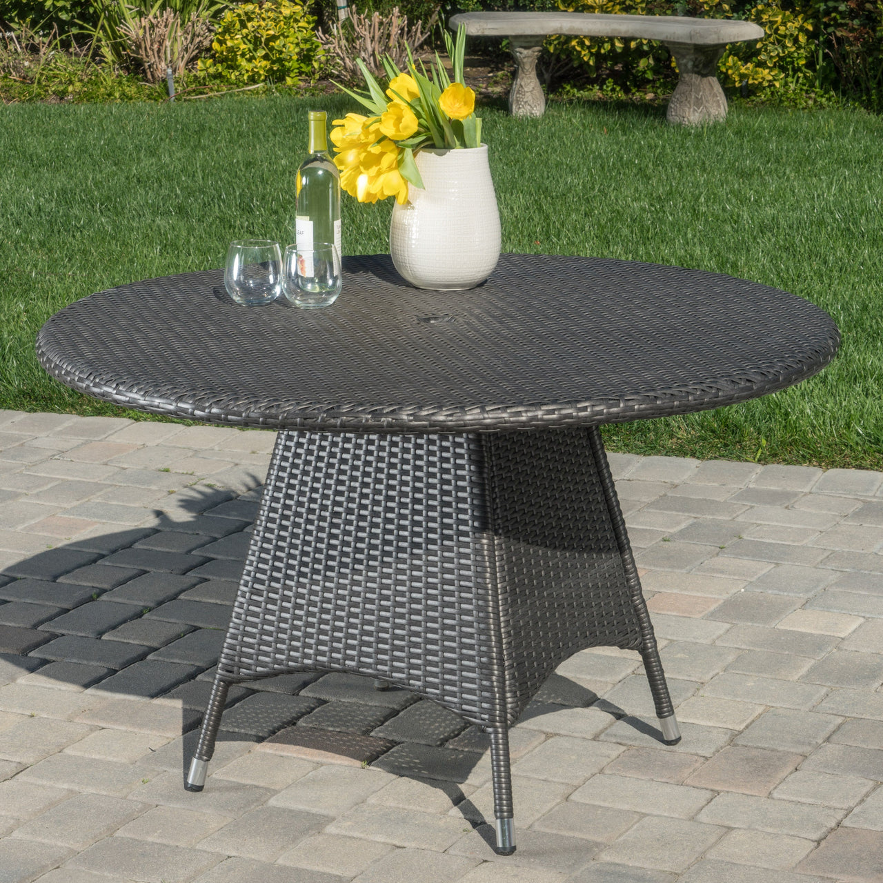 FEXLON 46" Outdoor Dining Table