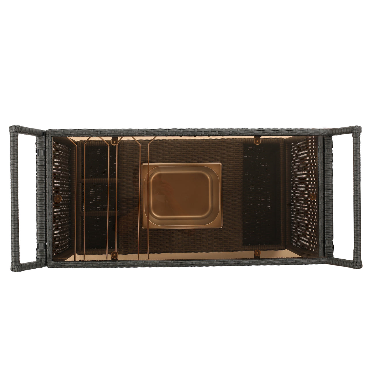 XURLEX 44" Bar Cart