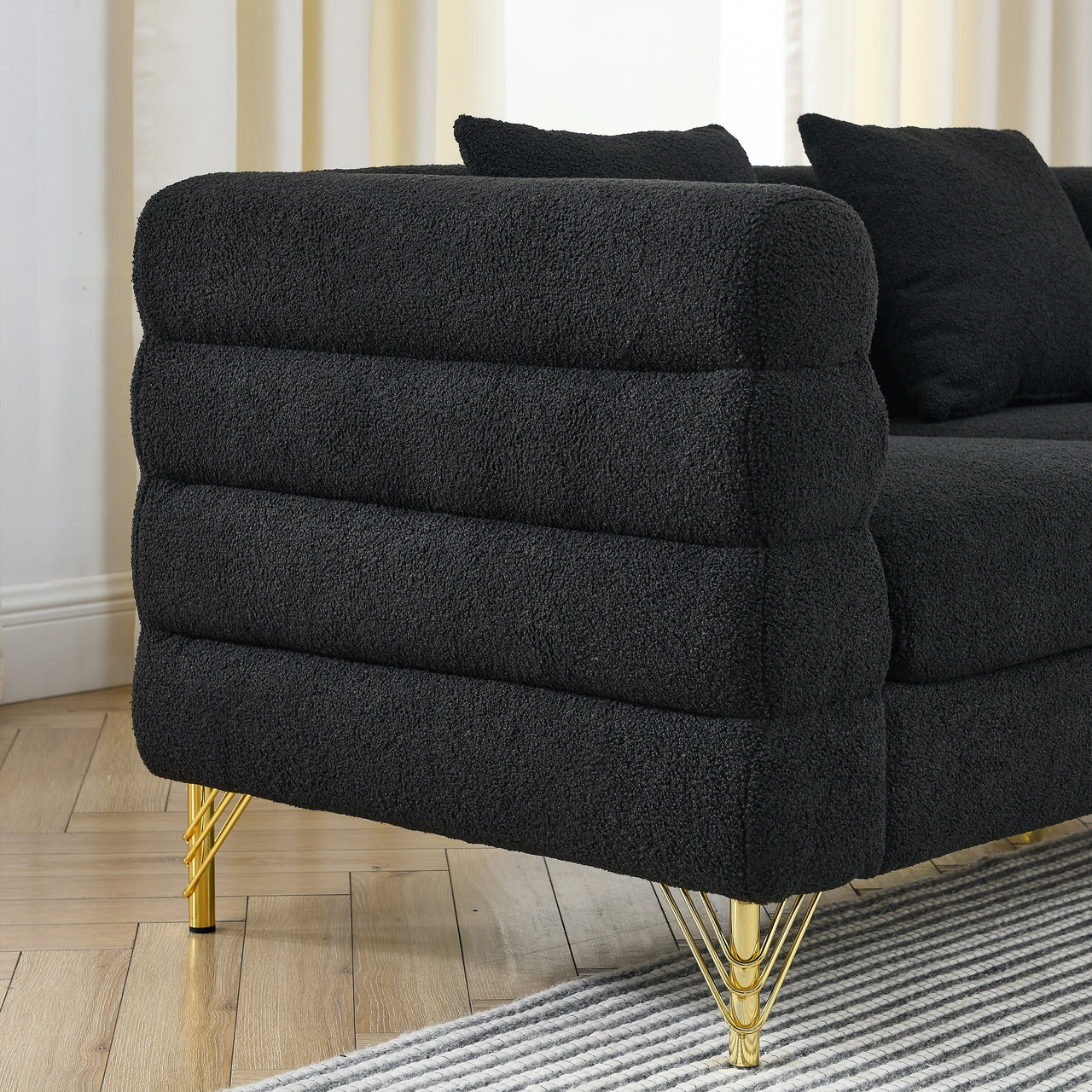 GAVIN 81" Oversized Corner Sofa